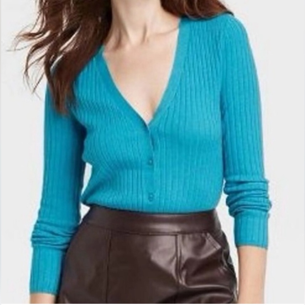 A New Day Ribbed Cardigan, Size small. Great Condition. Everyday Chic Capsule